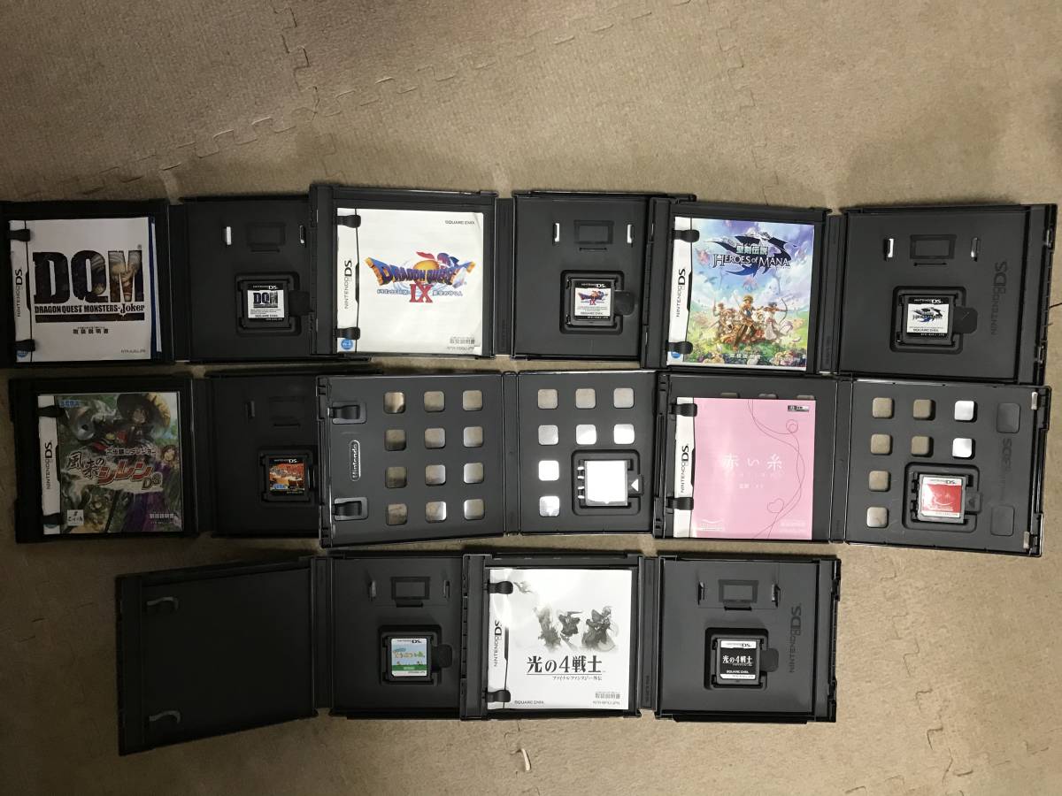 ニンテンドーDSソフト まとめ売り 中古品 ドラクエ ポケモン