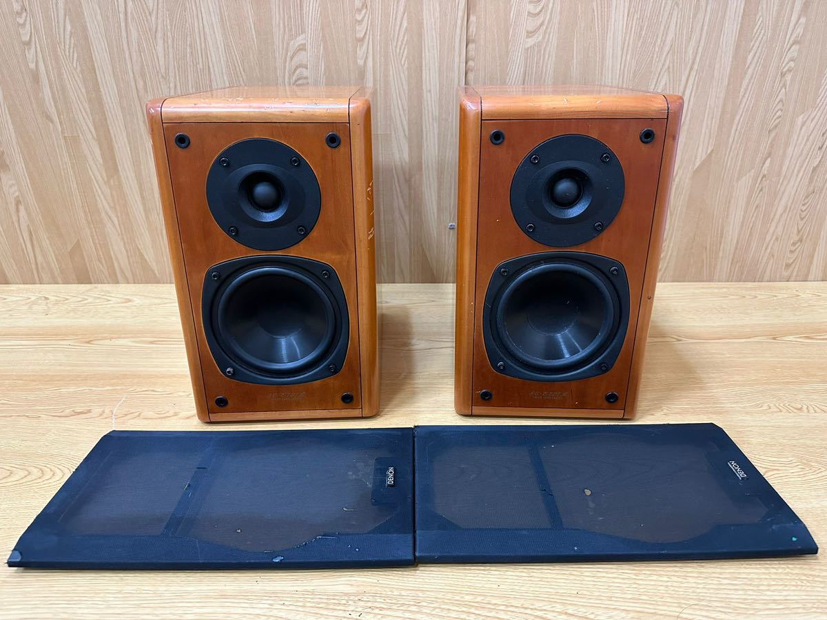 DENON デノン スピーカ SC-E727R ペア ☆ DENON デノン 2way スピーカー ペア SPEAKER PAIR SC-E727R 100W