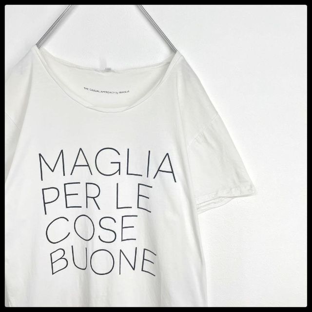 新品未使用 MAGLIA(マリア) L T-4001 ユニセックスTシャツ Comodo Italian ユニセックス ユニセックスTシャツ casual MAGLIA