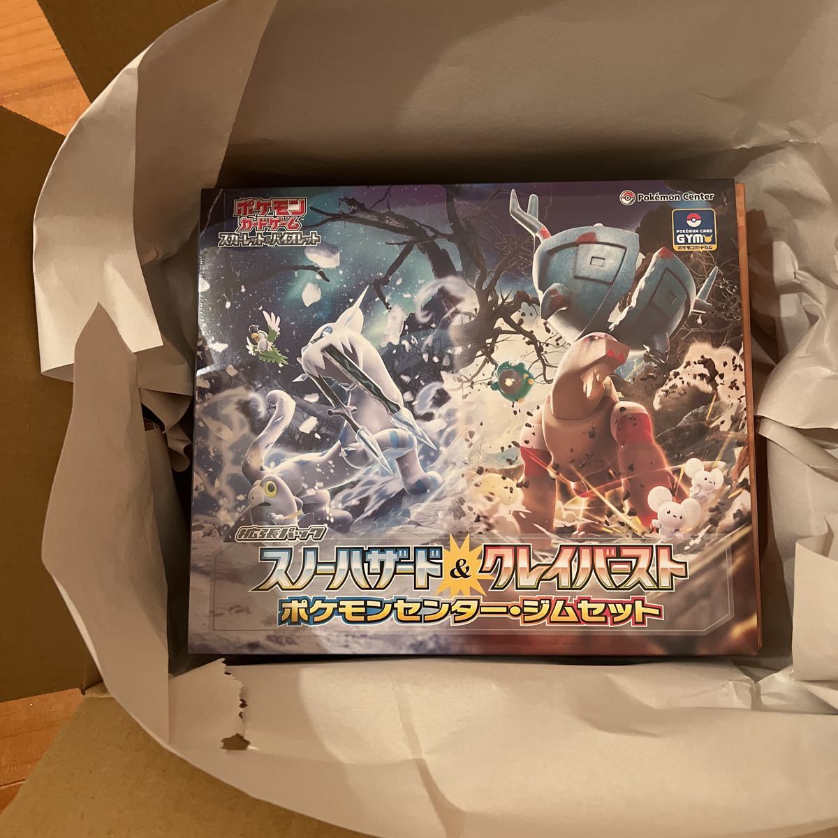 スノーハザード&クレイバースト ポケモンセンター・ジムセット 