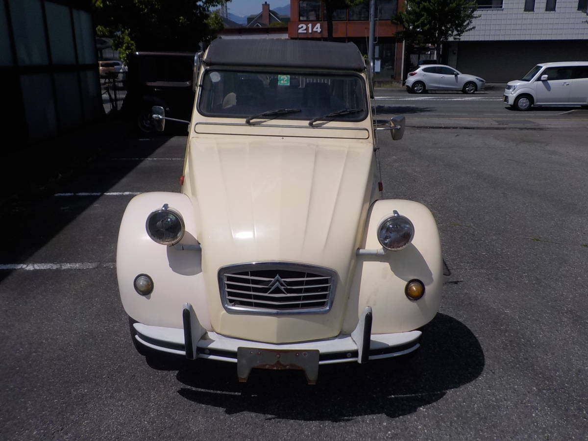 希少車 エンジン実働 シトロエン2CV 西武自動車正規輸入販売車 中古車