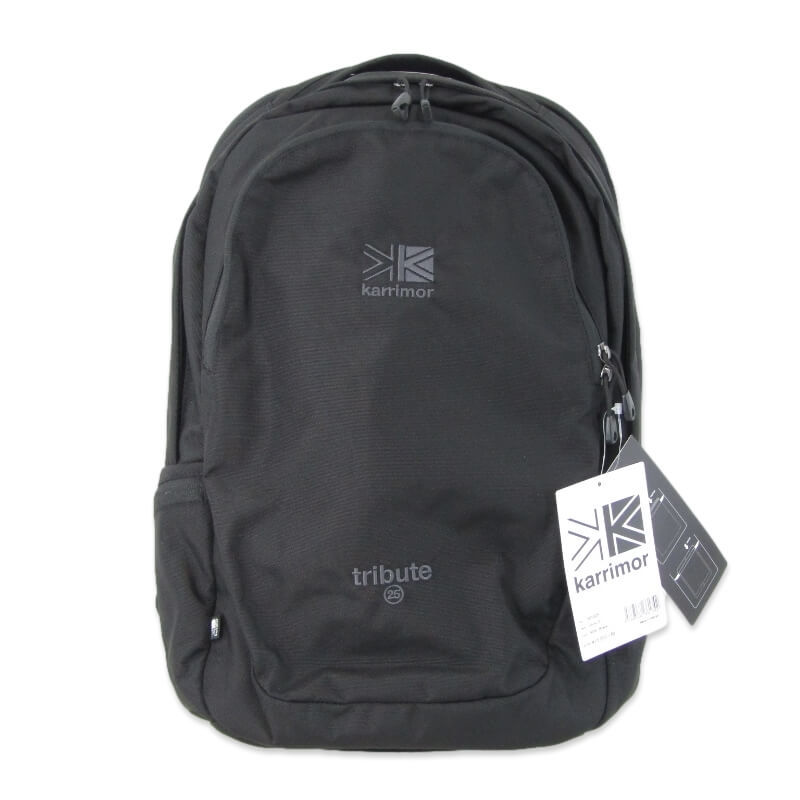 未使用 Karrimor カリマー デイパック 501025 トリビュート 25 tribute 25 PCリュック ブラック 25L 30012170