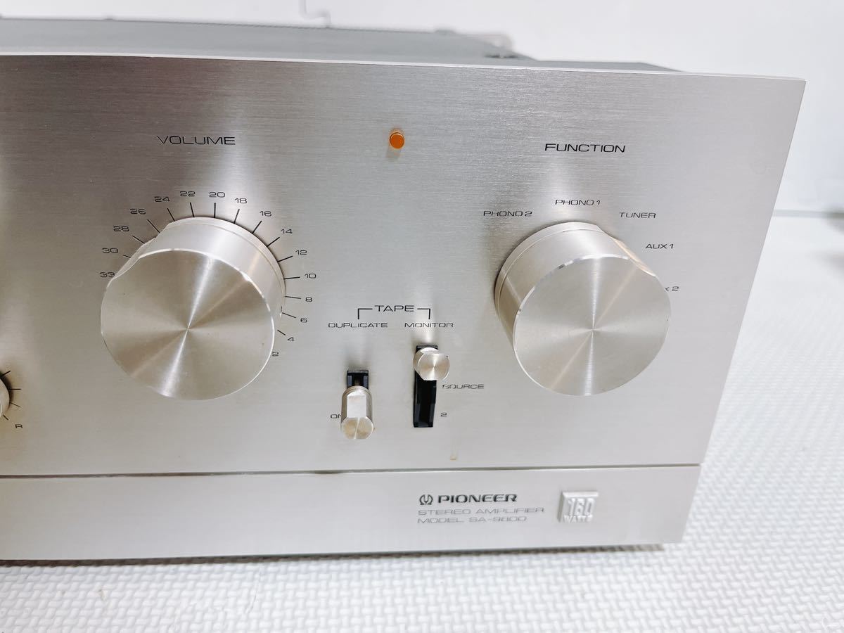 【1円スタート 現状品】PIONEER パイオニア SA-9800 プリメインアンプ 動作未確認 PIONEER SA-9800 パイオニア 音出しOK Yahoo プリメインアンプPIONEER