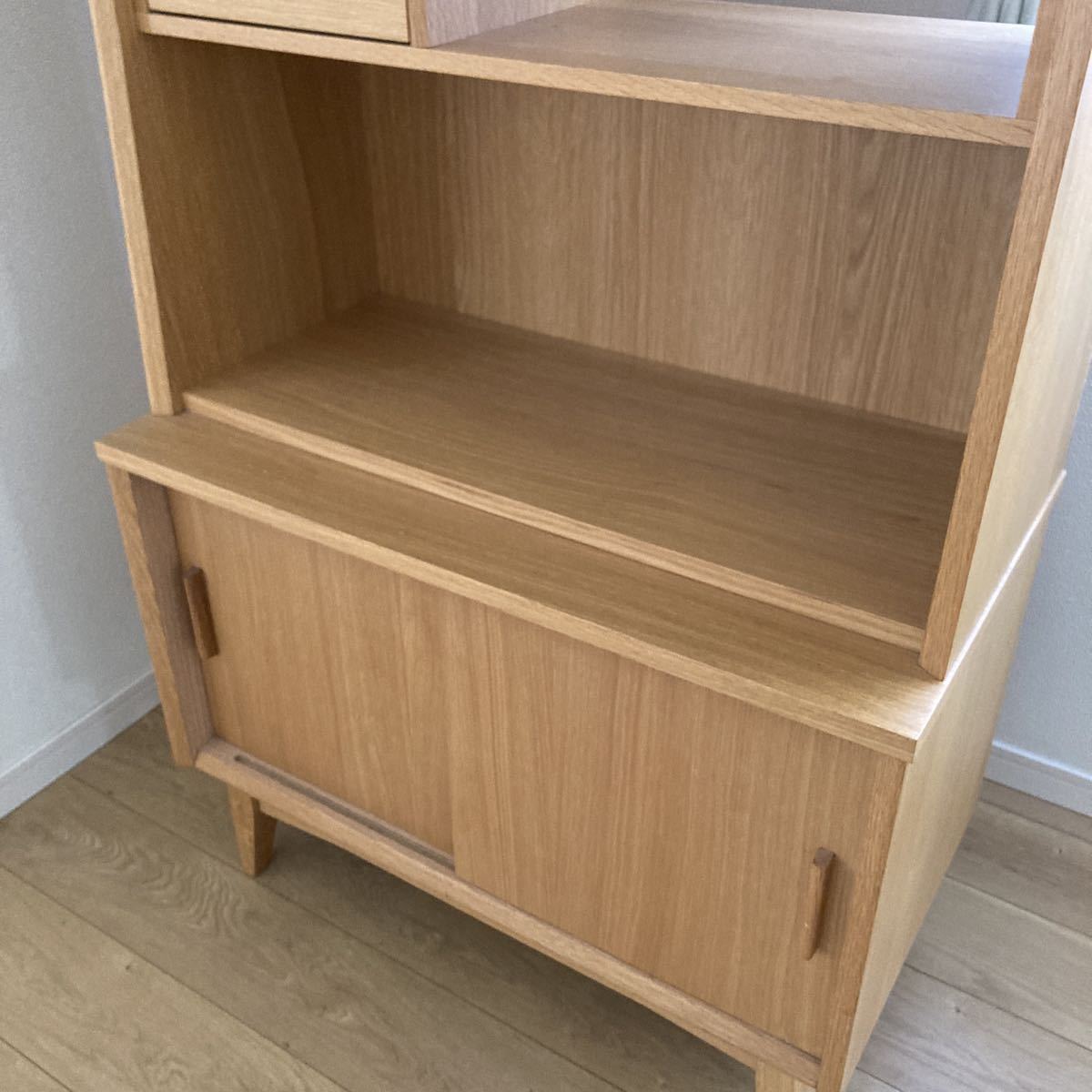 unico　SIGNE(シグネ) トールシェルフ W810　ナチュラルカラー　ウニコ　北欧デザイン　ビンテージ　棚/