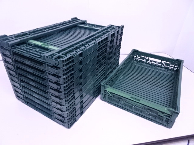 中古 6410 IFCO イフコ 折りたたみコンテナ オリコン 600×400×高 