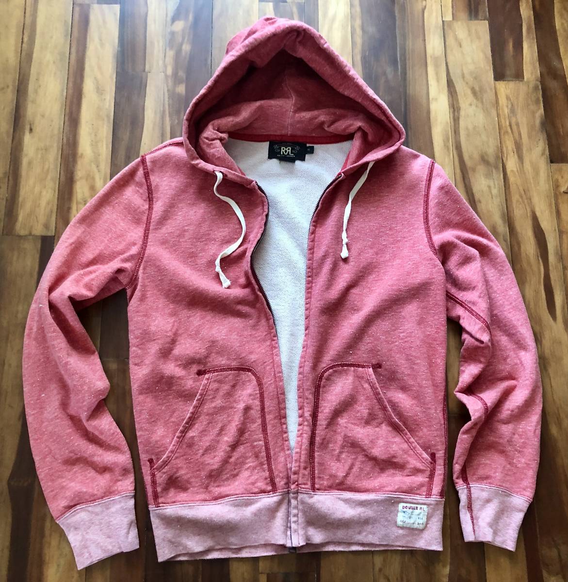 RRL Double RL ダブルアールエル ネップ ツートン フルジップパーカー Size XS