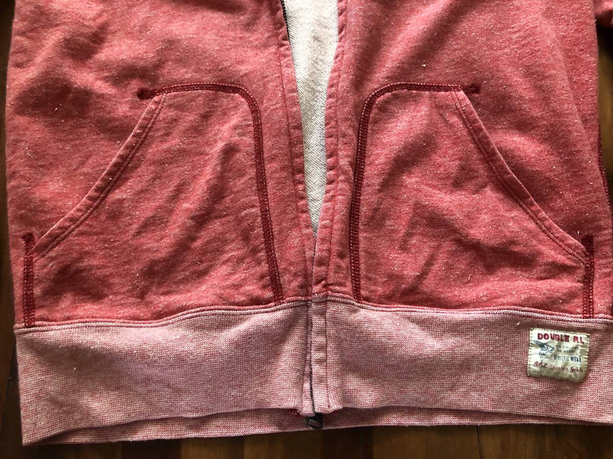 RRL Double RL ダブルアールエル ネップ ツートン フルジップパーカー