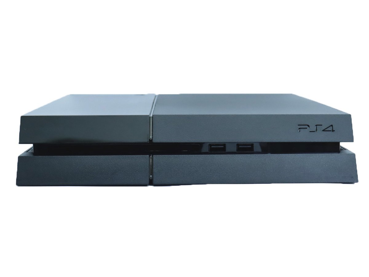 開始価格1円◇SONY PlayStation4 PS4 本体 ジェットブラック 500GB CUH 