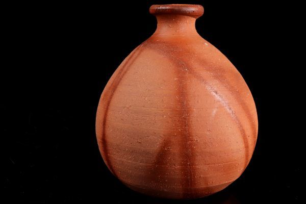 人間国宝藤原雄作 備前焼ぐい呑み 藤原和 ☆ 備前ぐい呑 ☆ 共箱共布