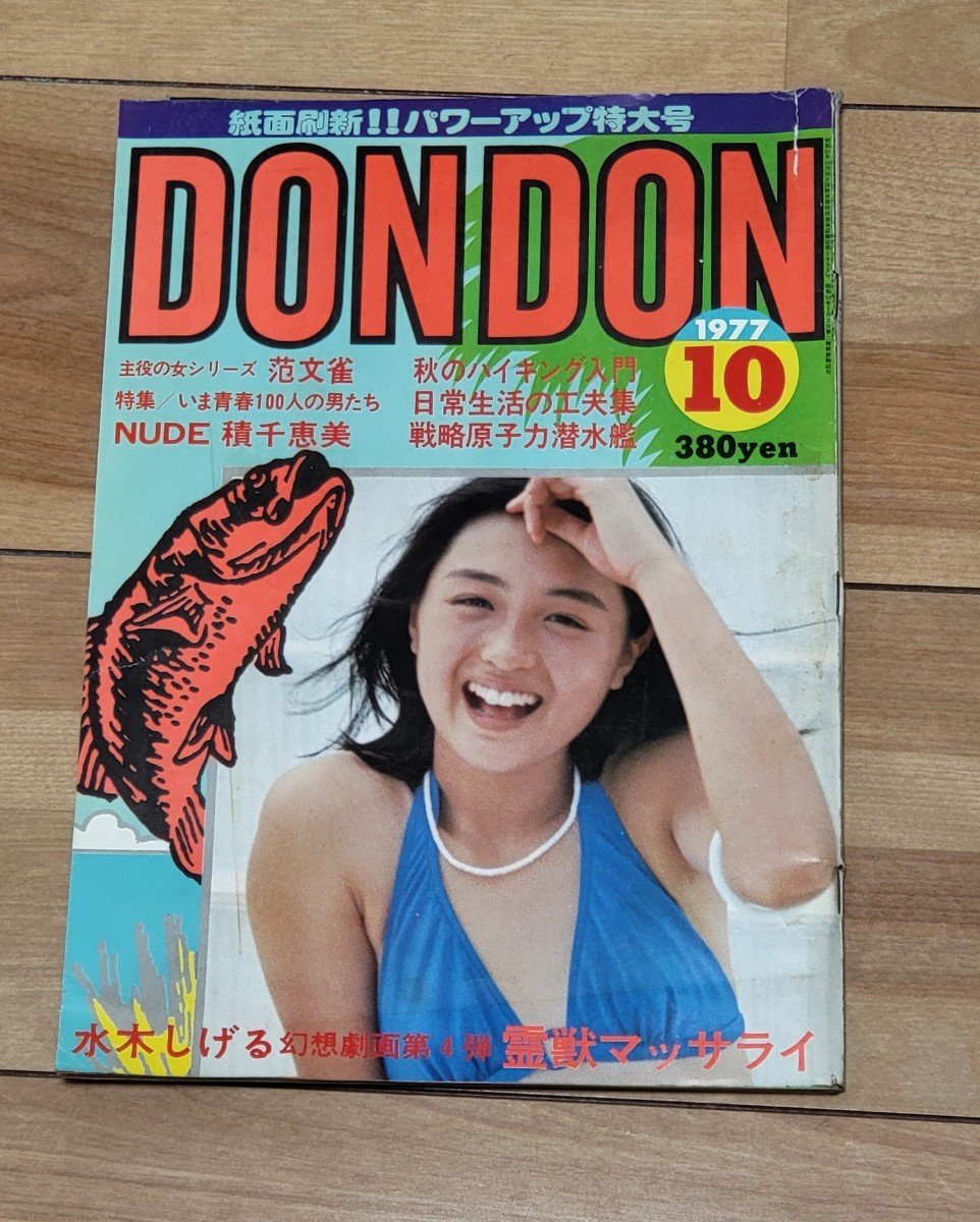 ☆DONDON 1977年～1978年 5冊セット(内別冊1冊) 岡田奈々、石川 