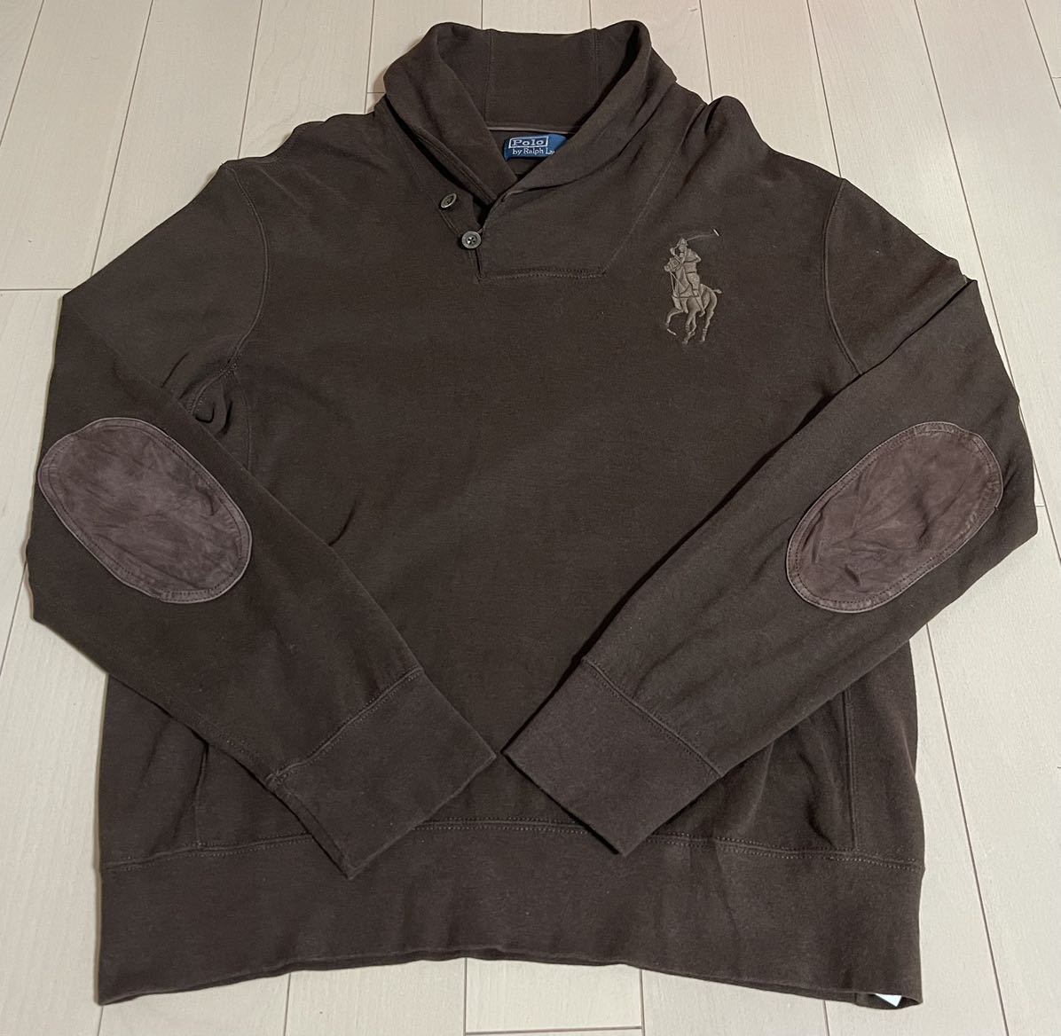 XL ポロラルフローレン ビッグポニー 長袖 大きいサイズ　ブラウン