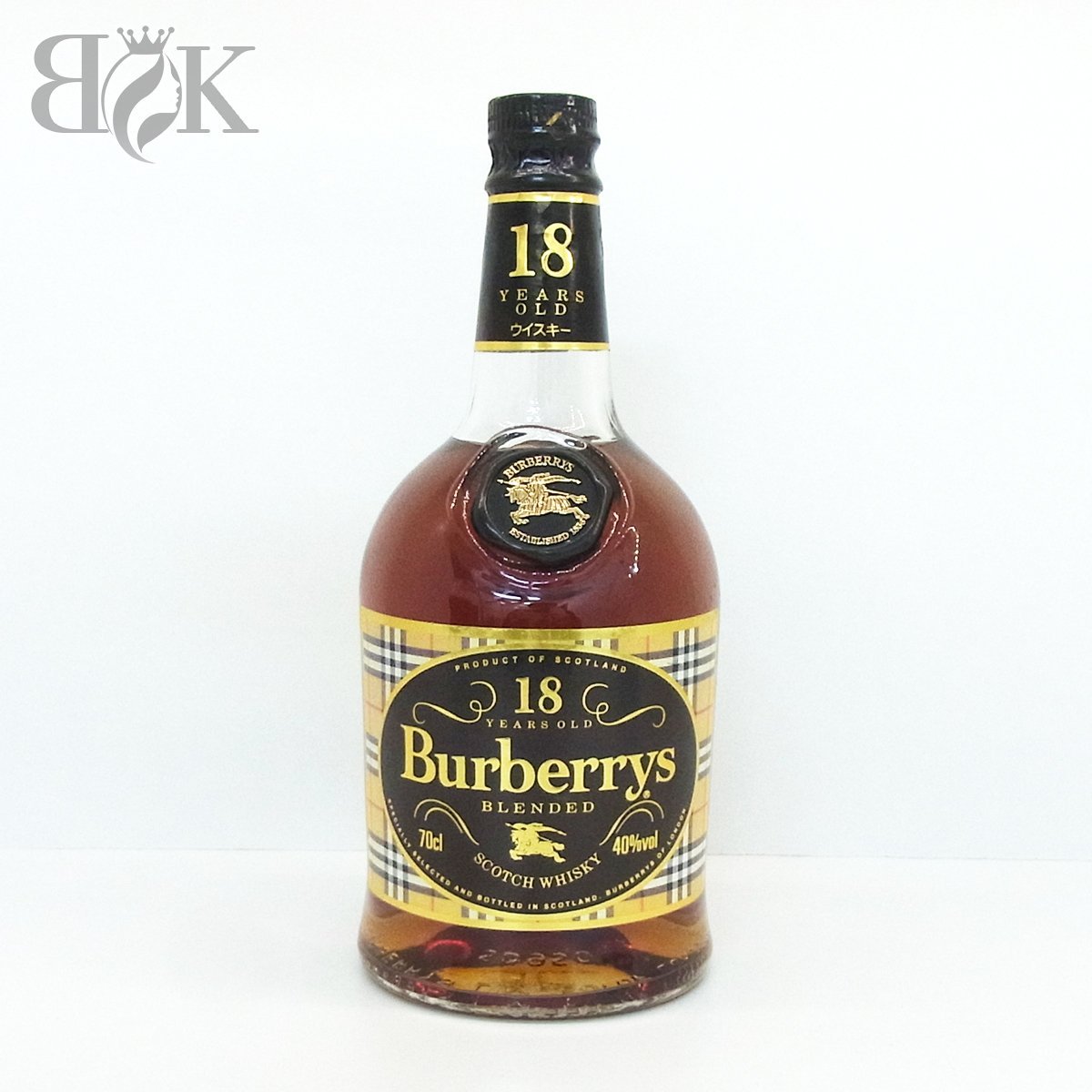 バーバリー 18年 ウイスキー 700ml 40% スコッチ 洋酒 古酒 未開栓