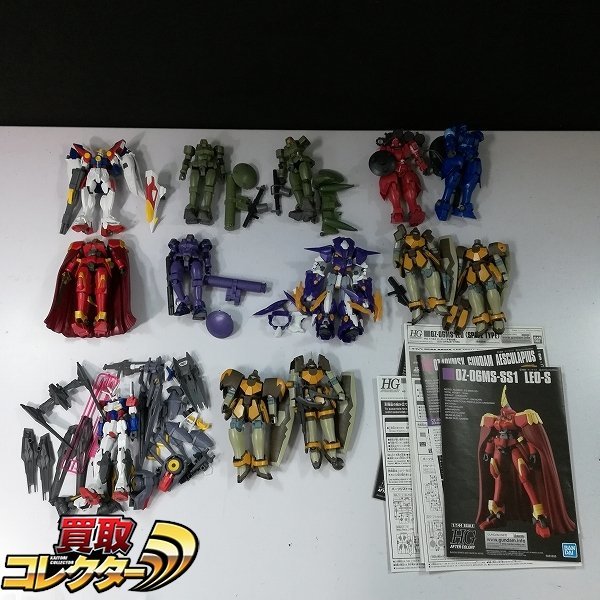 mBM217b [組済] HG 1/144 ガンダムジェミナス01 ガンダムアスクレプオス レオス 他 | ガンプラ M