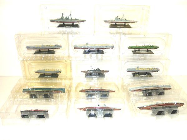 B013V71V//世界の軍艦コレクション 未開封品 14体セット まとめ売り