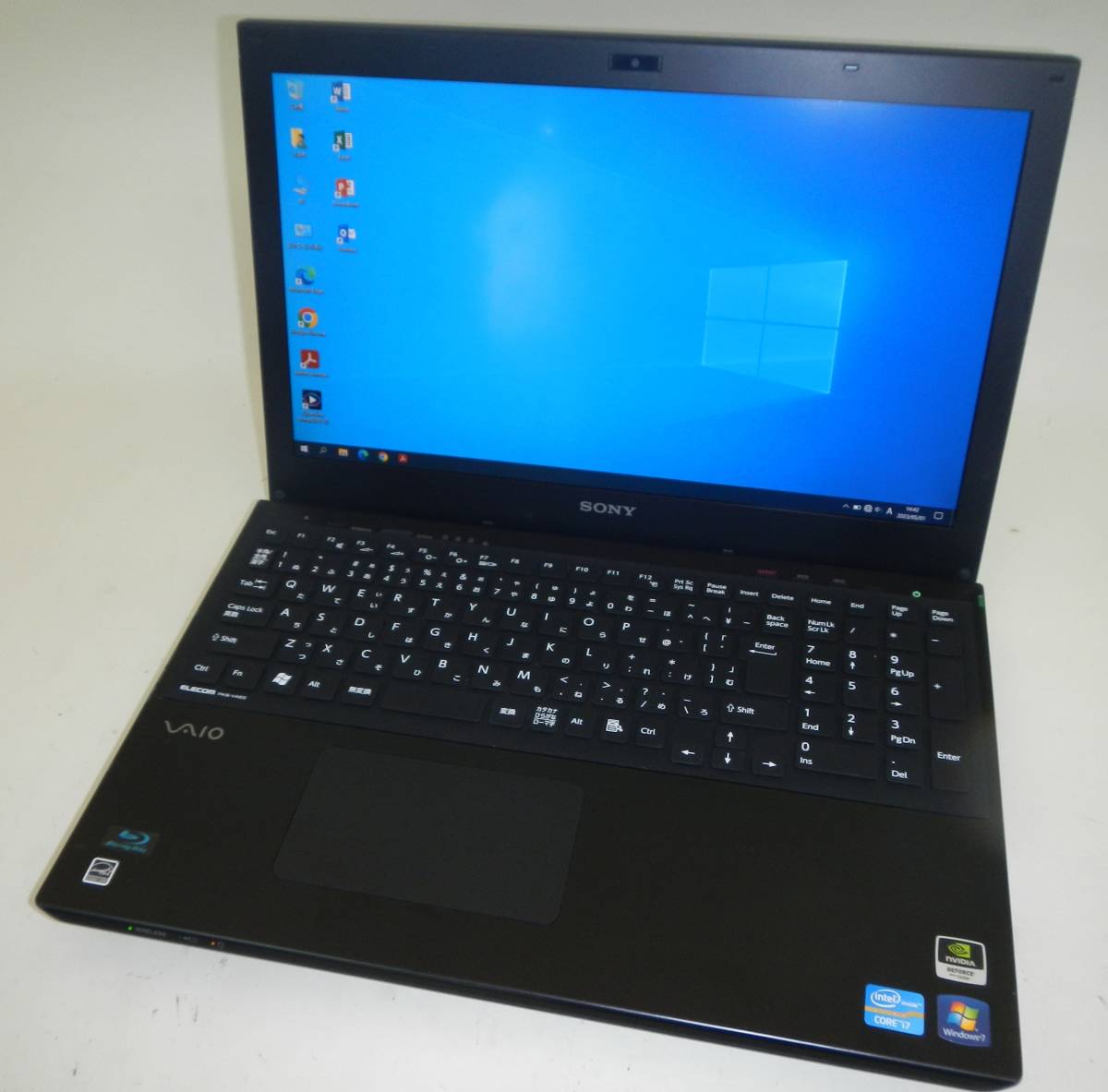 G/W特価！ 正常動作品 VAIO SVS15A12N Corei7-3612QM メモリ12GB