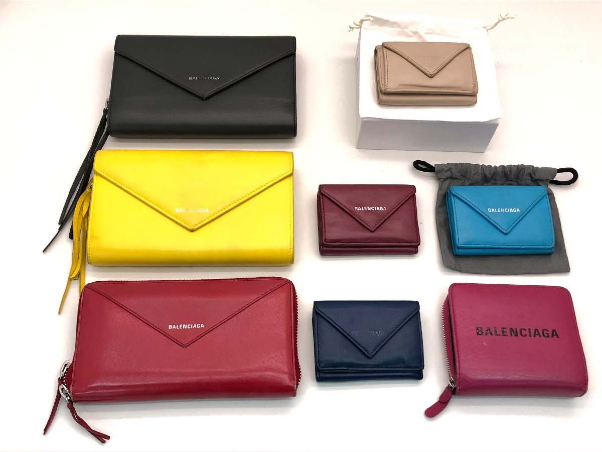 バレンシアガ 長財布 BALENCIAGA 中古RE040002 箱⁄保存袋付き