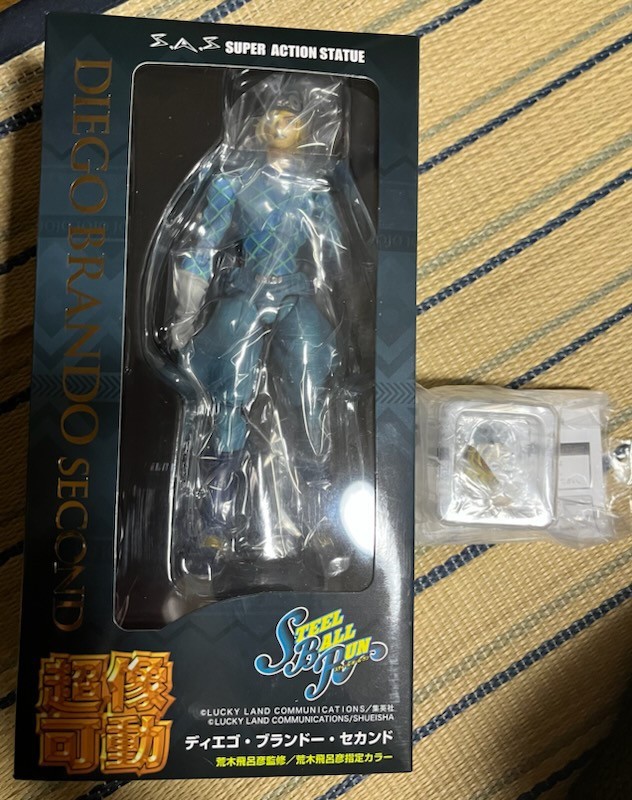 ジョジョの奇妙な冒険 STEEL BALL RUN 超像可動 ディエゴ ブランドー 