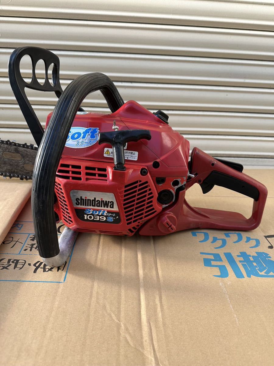 新ダイワ E1039S エンジンチェーンソー 新ダイワ 中古その他 E1039Sの 