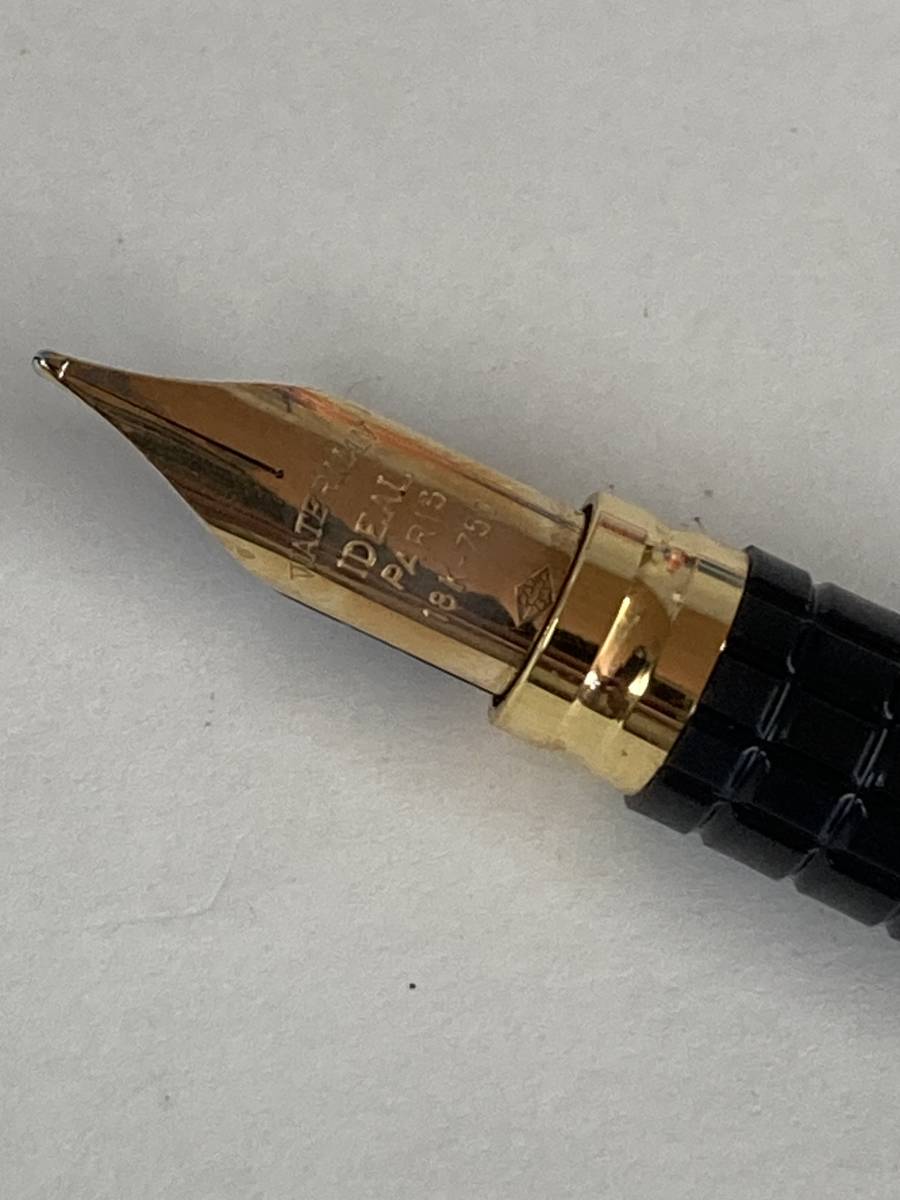 1円スタート！【WATERMAN】ウォーターマン IDEAL 万年筆 ×18K 750 NIB