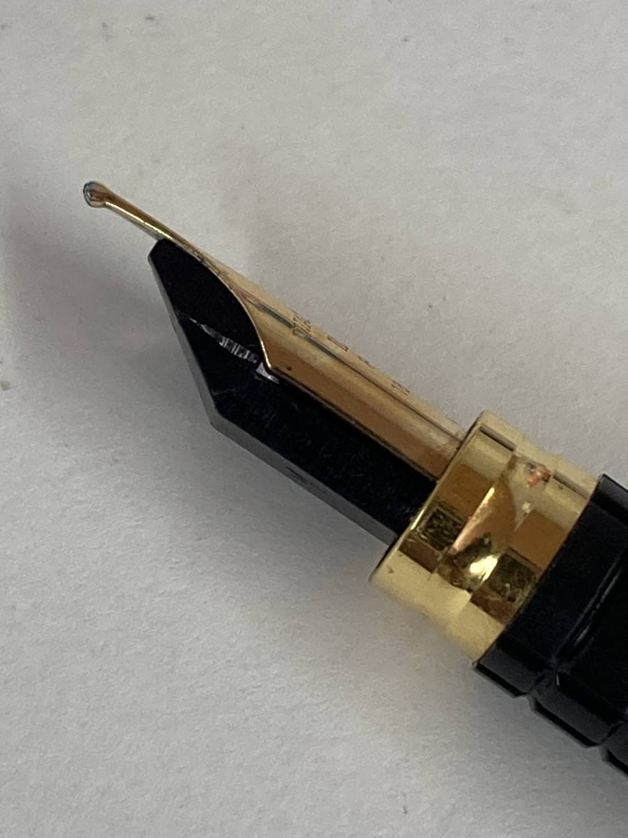 マーブルグリーンWATERMAN/ウォーターマンIDEAL万年筆　18K/750 1円スタート！【WATERMAN】ウォーターマン IDEAL 万年筆 ×18K 750 NIB
