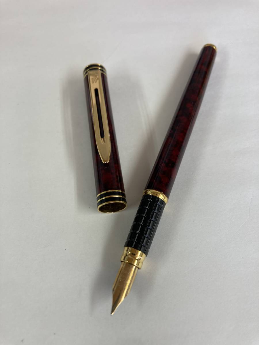 1円スタート！【WATERMAN】ウォーターマン IDEAL 万年筆 ×18K 750 NIB