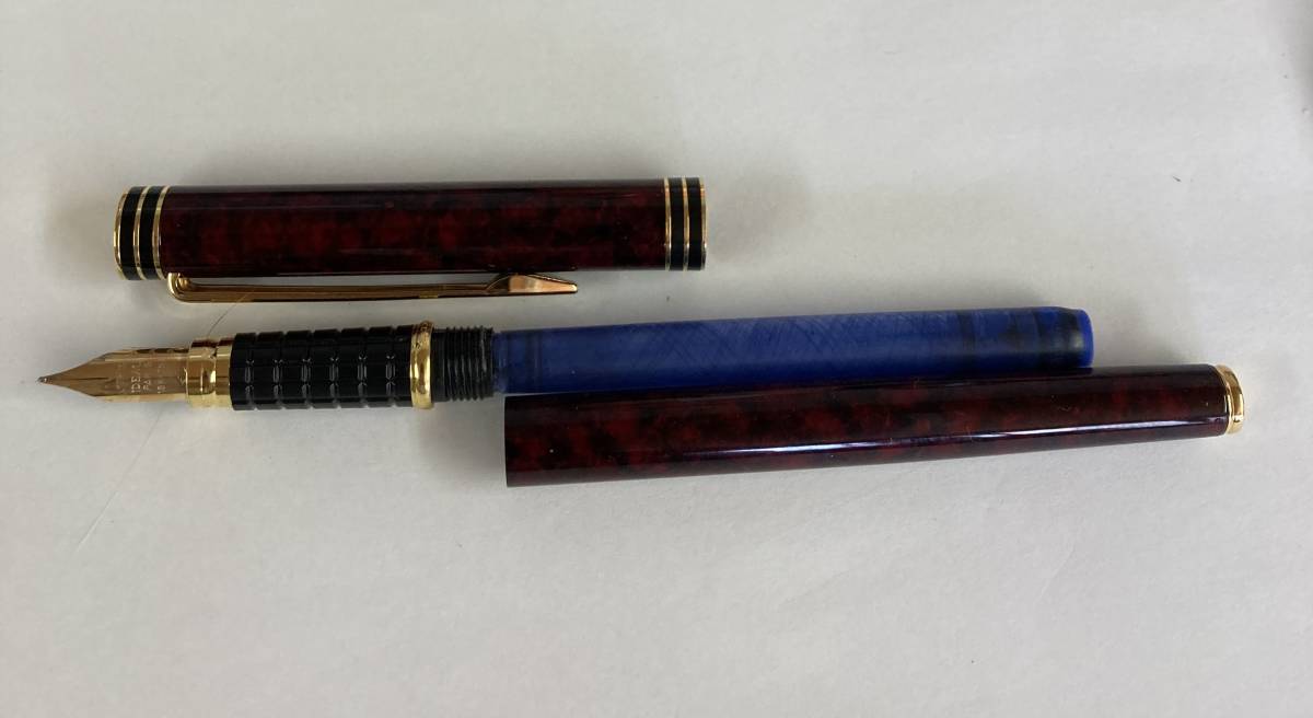 1円スタート！【WATERMAN】ウォーターマン IDEAL 万年筆 ×18K 750 NIB