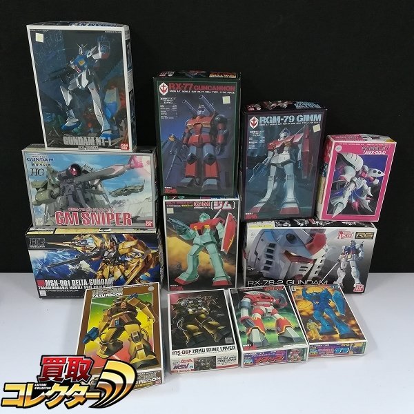 mBM246c [ジャンク] RG 1/144 RX-78-2 ガンダム HG 1/144 デルタガンダム 他 | ガンプラ M