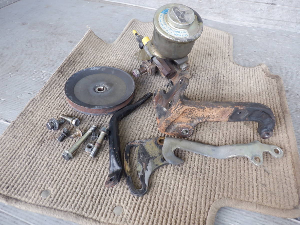 昭和62年 20 ソアラ E-GZ20 VX 1G-EU パワステ ポンプ 不動車 未テスト  