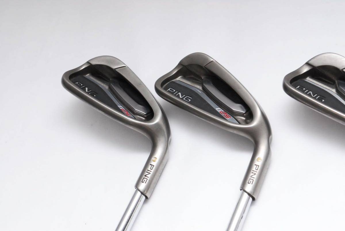 【名器】PING G25アイアン 7本セット(5I-U） PINGピン G25アイアン 5I〜PW SW 7本 NS950S ゴールド 送料込み