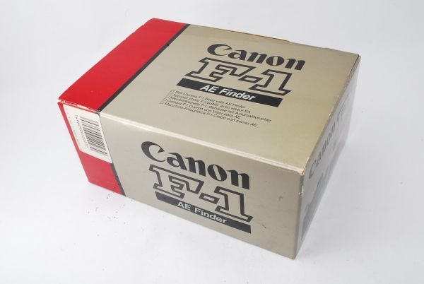 ★実用品★ キャノン CANON F-1 AE Finder 用 元箱のみ ＃792010MY02