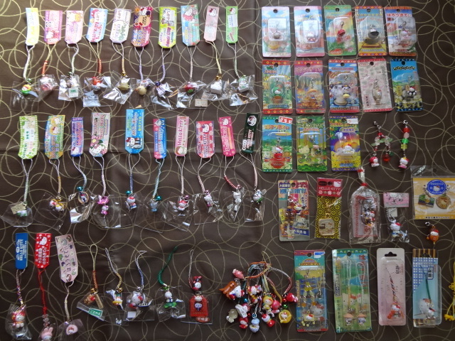 ☆レア☆2012☆金魚鉢バージョン ハローキティ根付け☆ストラップ☆