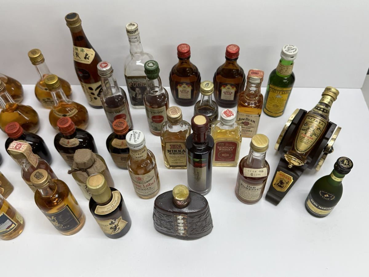 古酒 ミニボトル 山崎 竹鶴 中国古酒カミュ レミーマルタン NAPOLEON 