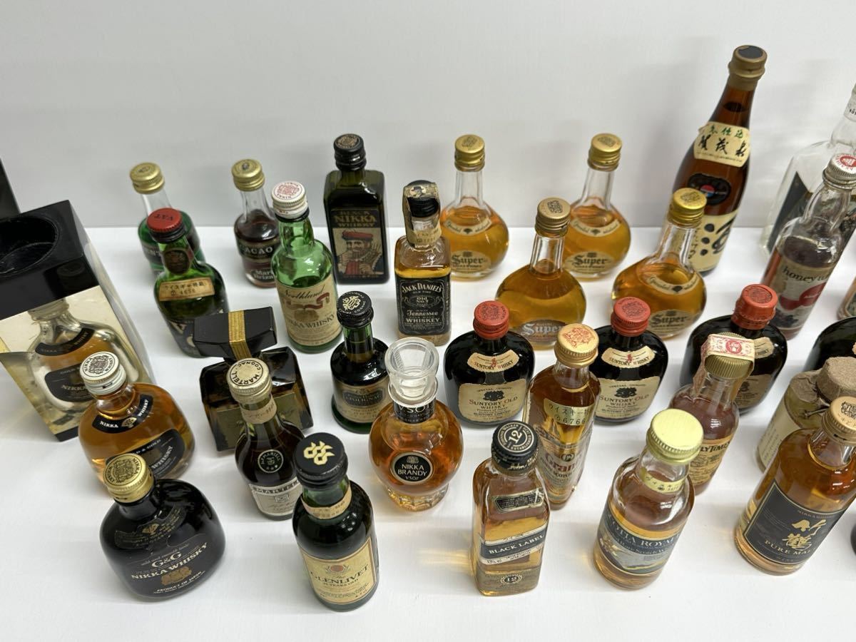☆未開栓 サントリー ウイスキー等 7本セット 50ml ミニボトル 