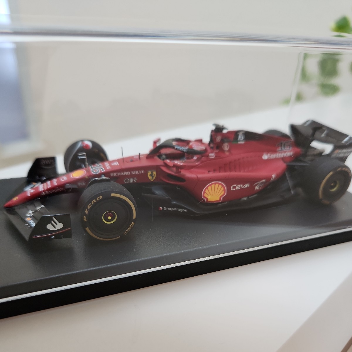 フェラーリF1-75 ルクレール ルックスマート1/43 オーストリアGP F1-75