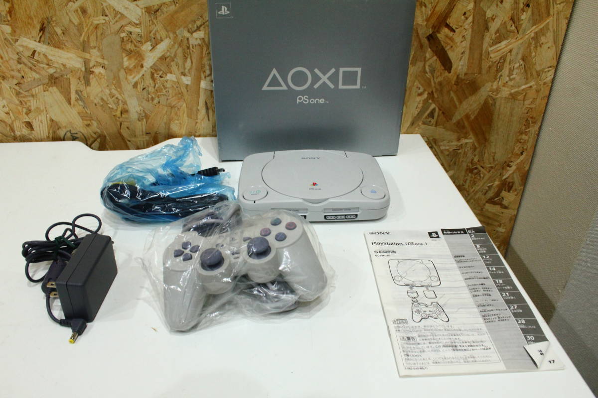TG04245 SONY PS one SCPH-100 通電確認済 動作未確認 現状品 Console TG04245 SONY PS one SCPH-100 通電確認済 動作未確認 現状品 Console