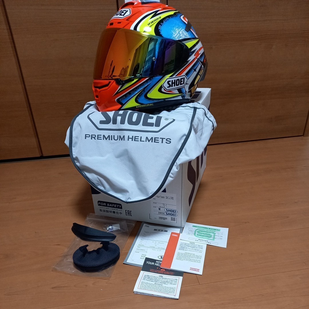 絶版SHOEI X-KIDS DAIJIRO 加藤大治郎レプリカキッズ