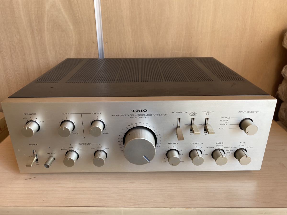 ジャンク品 TRIO KA-9300 トリオ プリメインアンプ 現状品 ジャンク