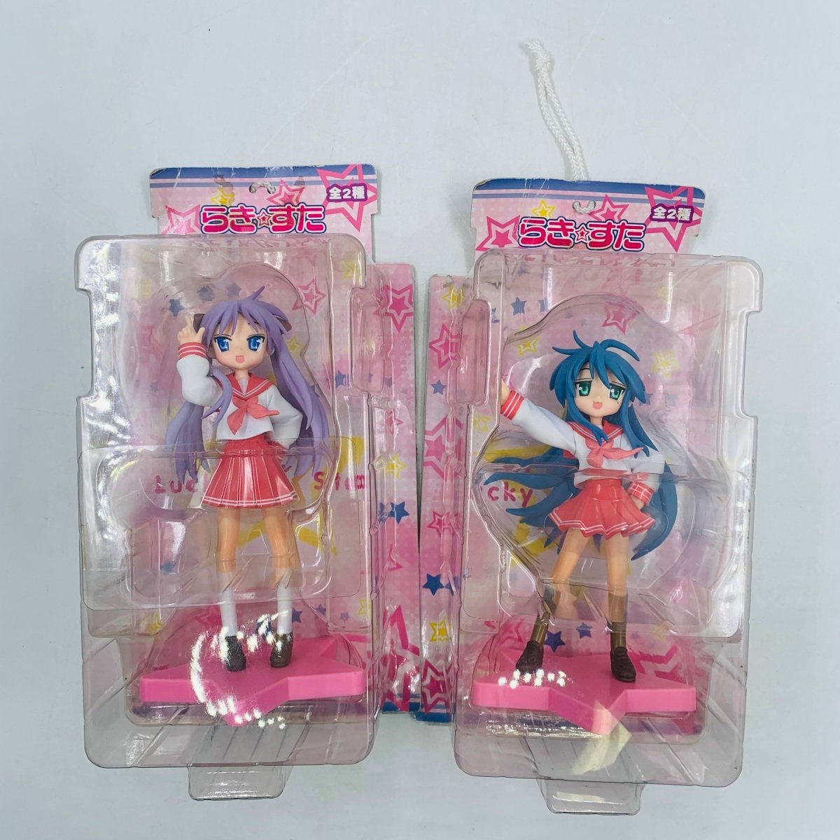 新古品 セガ エクストラフィギュア らきすた 泉こなた 柊かがみ 2種セット