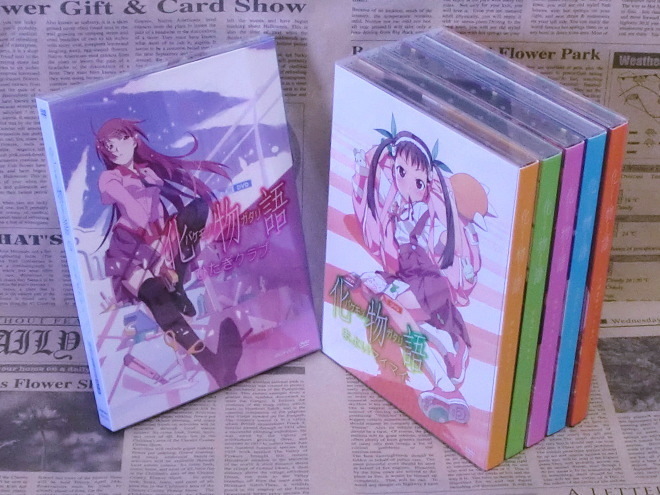 DVD 化物語 完全生産限定版 全6巻セット 化物語 Blu-ray 【公式通販】