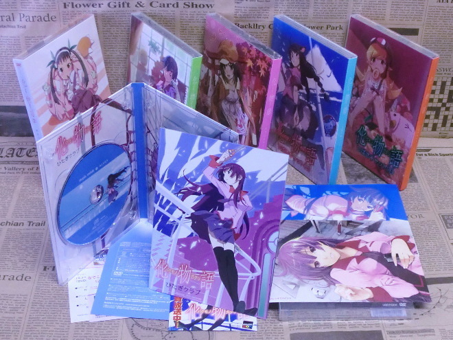 DVD 化物語 完全生産限定版 全6巻セット 化物語 Blu-ray 【公式通販】