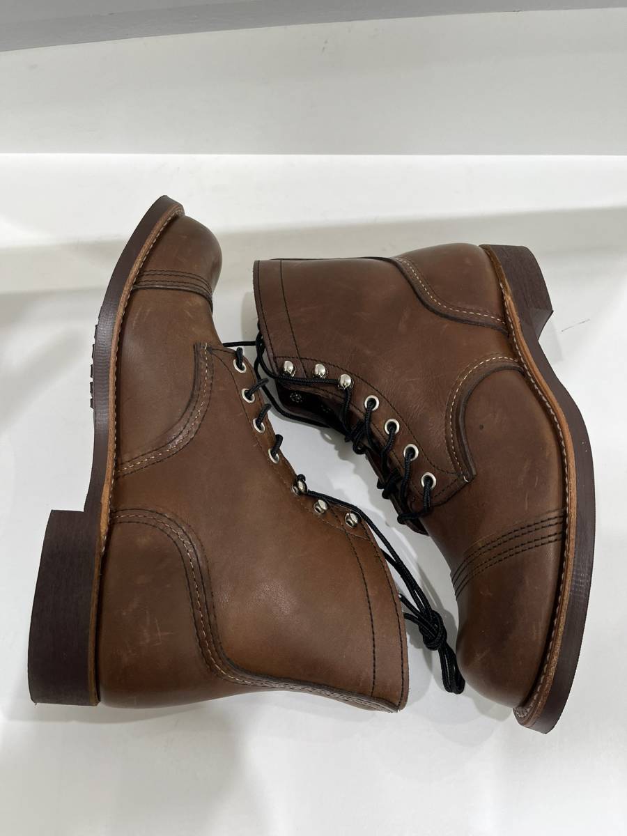 271-MH56) 美中古 RED WING 8111 Iron Ranger アイアンレンジャー US8 