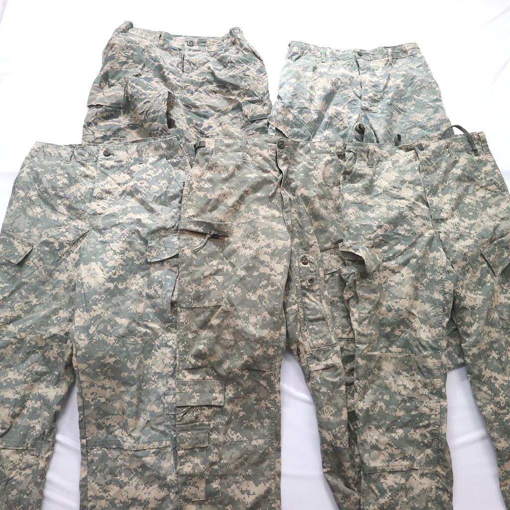 ★訳あり 20枚 迷彩系フィールドパンツ set タイガー アラミド 他 [メンズ] まとめ売り セット 古着卸 最落なし 1円スタート 訳有3301