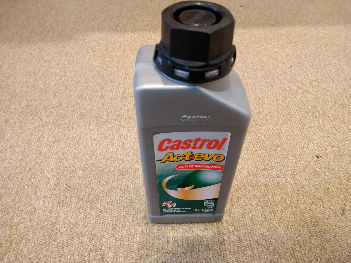 ☆希少2ストオイル☆カストロール☆2サイクルオイル アクティブ 未開封