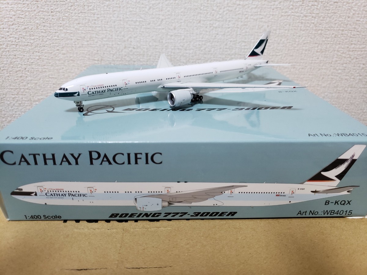 Aviation400 1/400 キャセイパシフィック航空 B777-300ER B-KQX