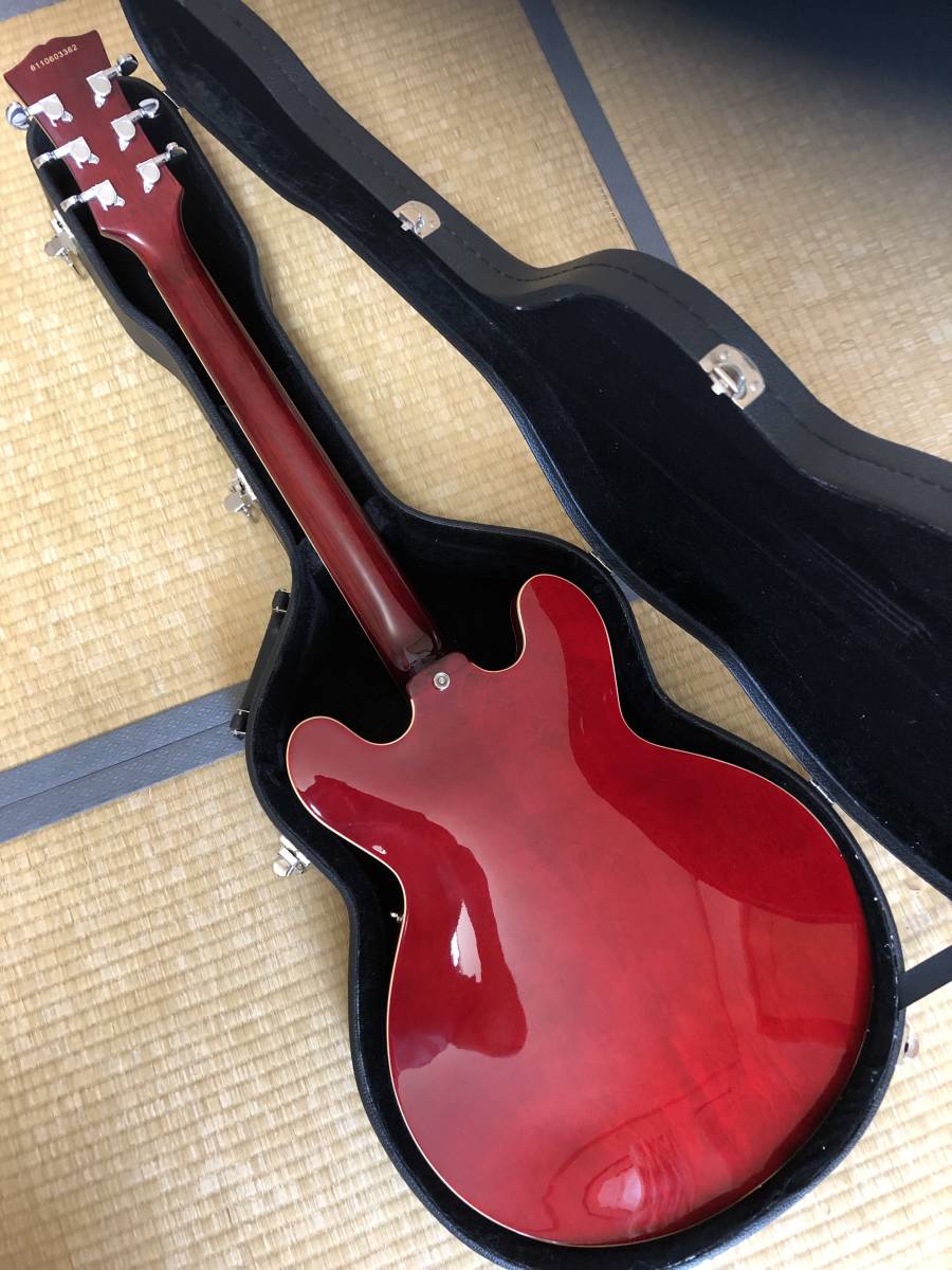 BLITZ ES-335タイプ セミアコ カスタム品 ハードケース付属(セミ 