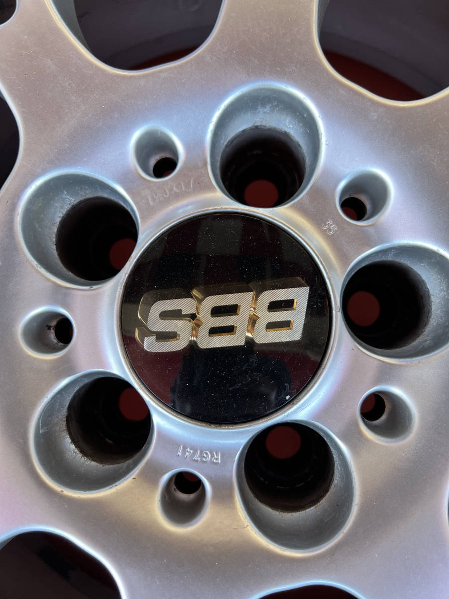 BBS rg2 17インチ 9j 4本 タイヤホイールセット（BBS RG-R 17