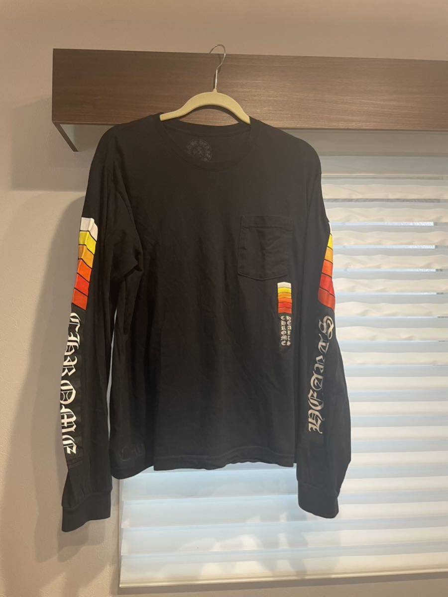 クロムハーツ Tシャツ ロンT カラフル Chrome マルチカラー COLORFUL