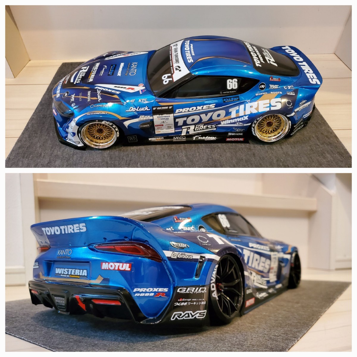 即決・未走行】ボディのみ ヨコモ PANDEM GRスープラ 1/10 Reve D