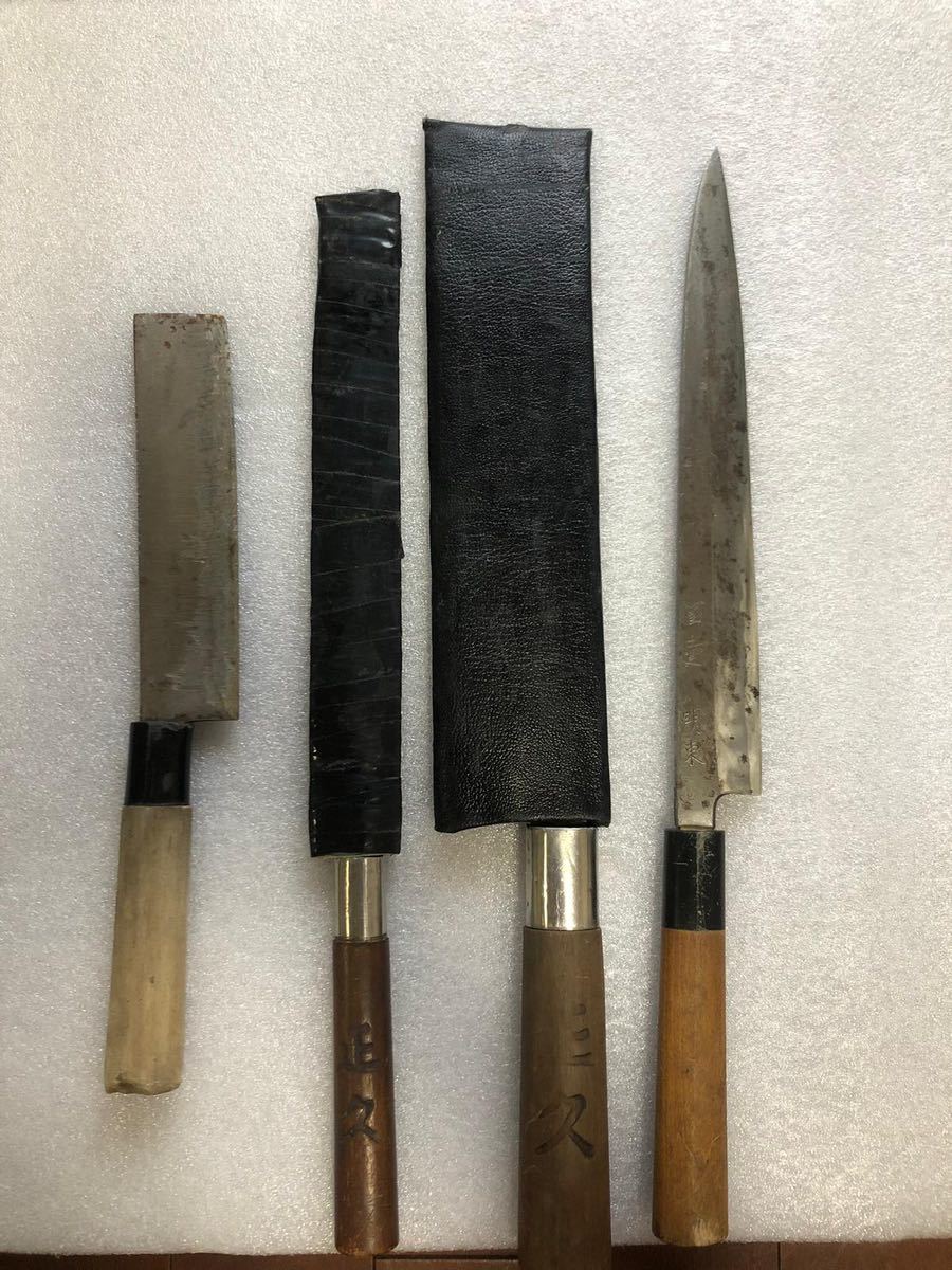中古包丁まとめて4本ジャンク商品 【公式通販】