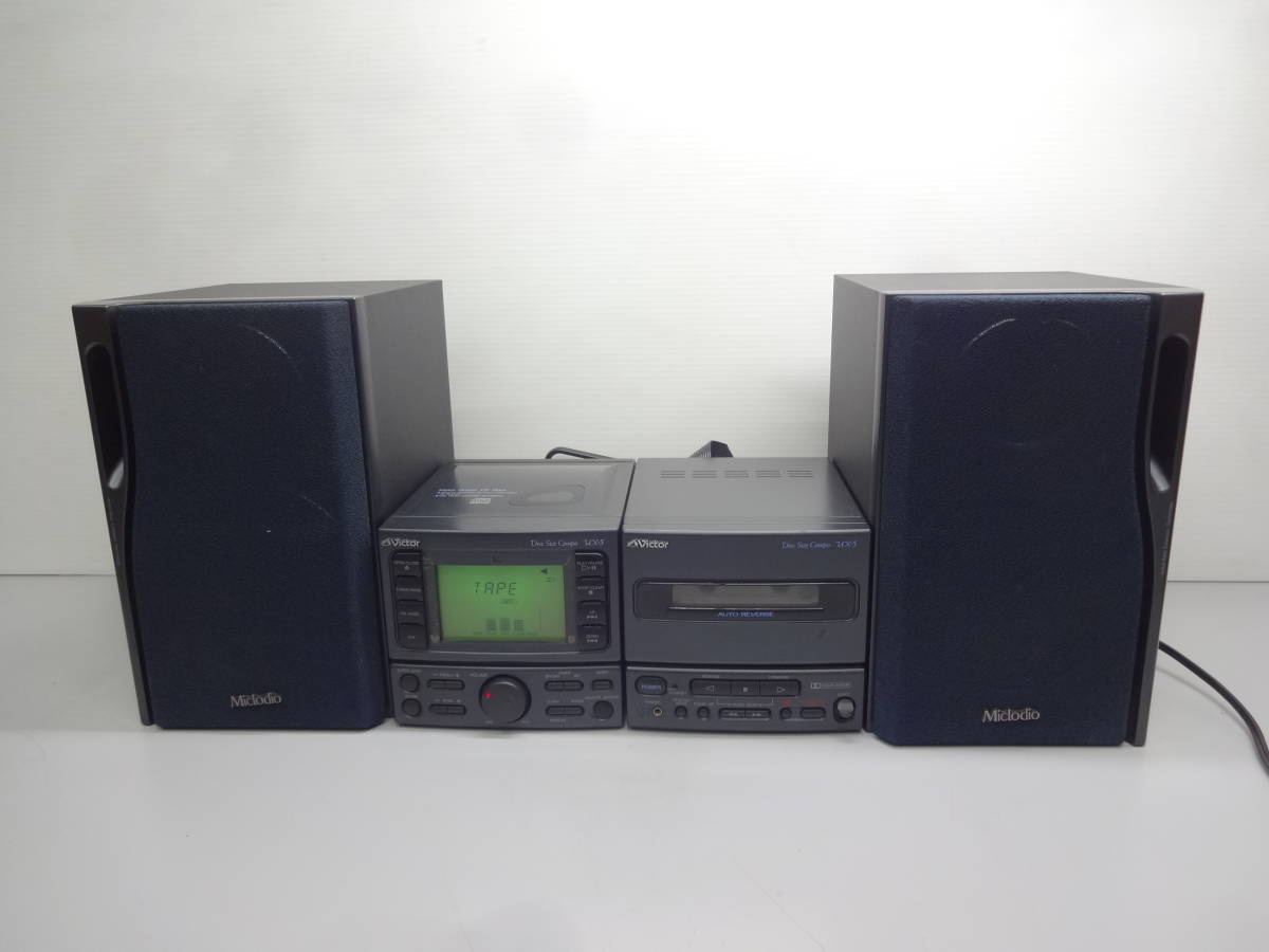 049 Victor ビクター UX-5 UX-B5 CD/カセットコンポ(その他)｜売買されたオークション情報、yahooの商品情報を ...